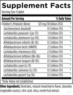 Designs For Health - PBMKID - ProbioMed Kids 30 tablets