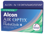 Контактные линзы Air Optix For Astigmatism plus HydraGlyde купить в интернет магазине Линзынадом24.рф