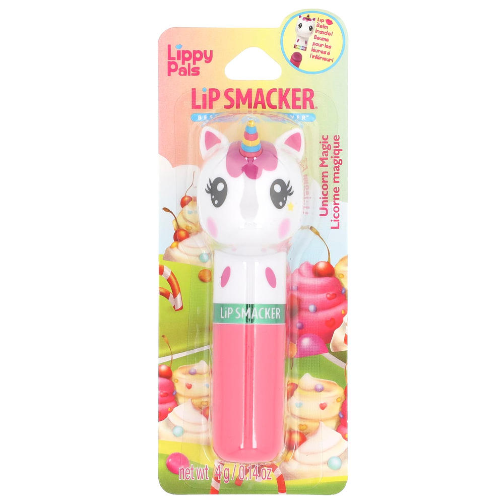 Lip Smacker, Бальзам Lippy Pals, Unicorn Magic, 4 г (0,14 унции)