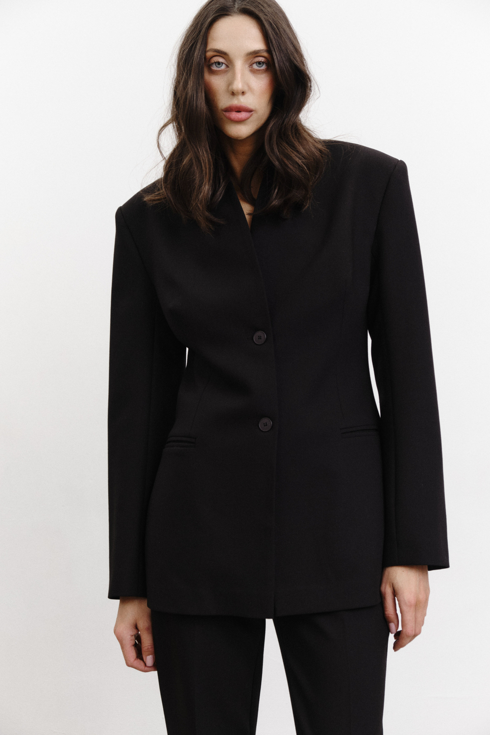 Приталенный жакет BLACK SWAN | Черный