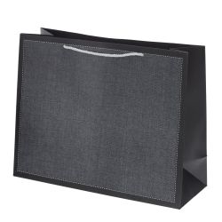 GAEM Пакет подарочный L (бумага 250г/м2, блок 12шт), L42 W15 H33 см, 4в.