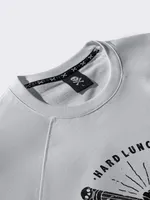 Лонгслив Hardlunch Fork and Knife белый