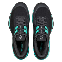 Теннисные кроссовки Head Sprint Pro 3.5 Clay Men - black/teal - Black Бирюзовый