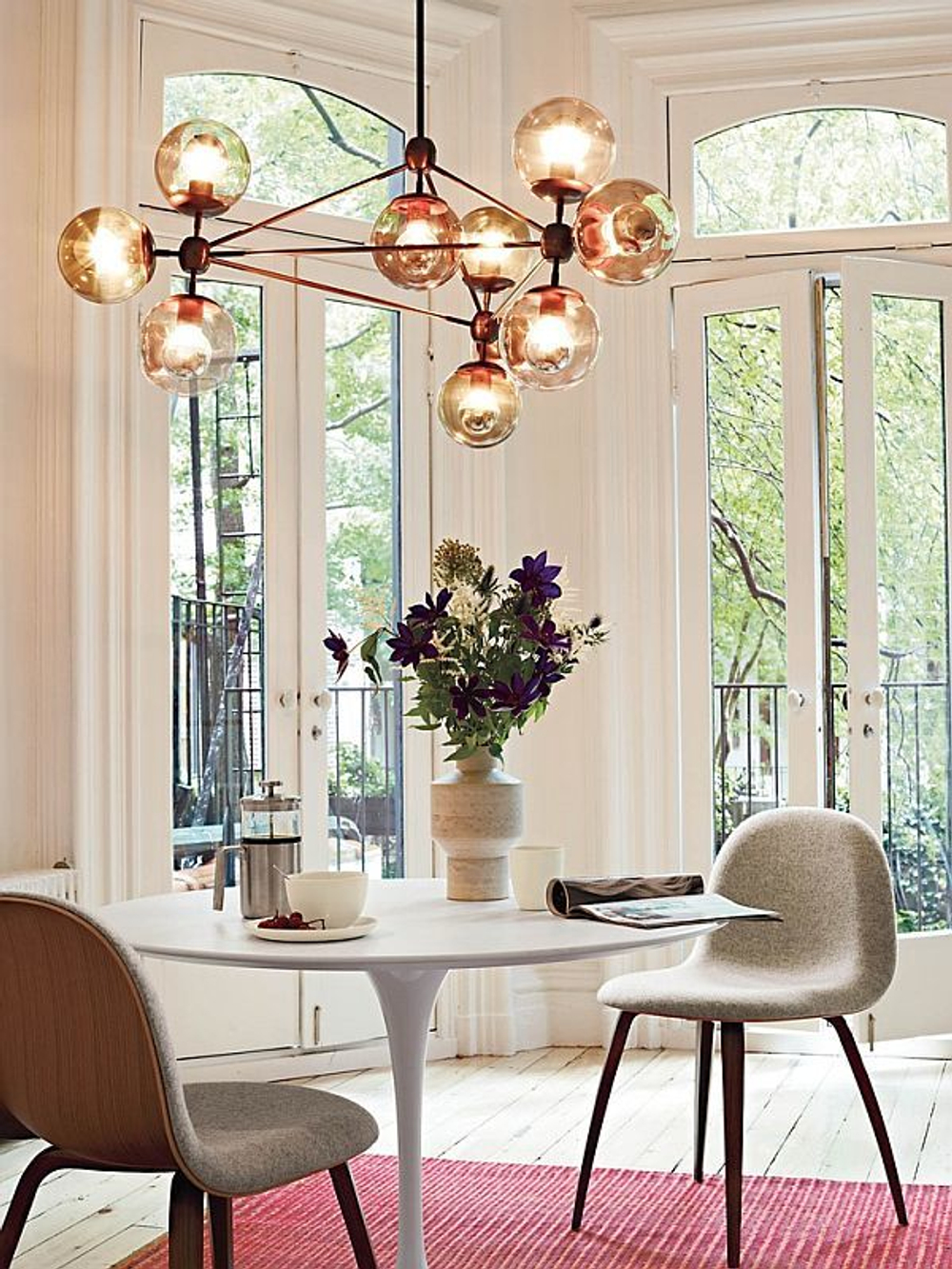 Ceiling design lamp  Modo by Roll & Hill (10 lampshades)