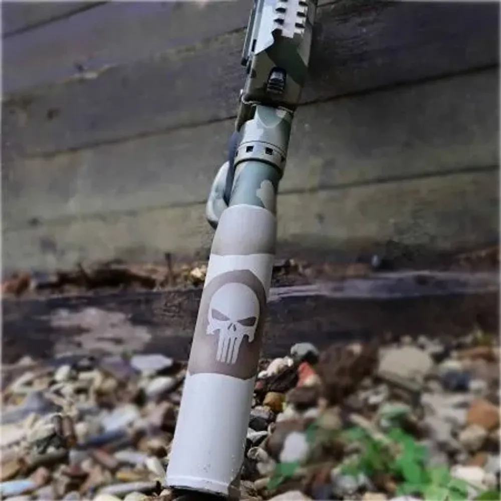 Трафареты Каратель (Мертвая голова) 5 шт, NK Novokraska