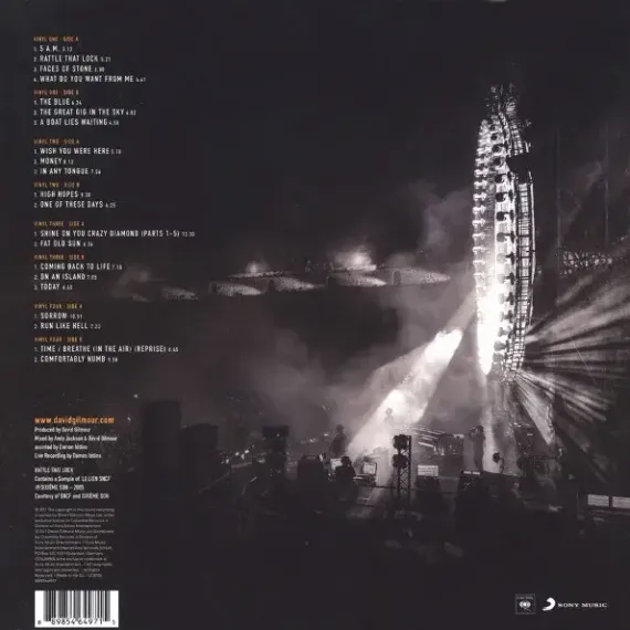 David Gilmour – Live At Pompeii LP