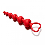 Анальная цепочка Love Beam (бордовый)