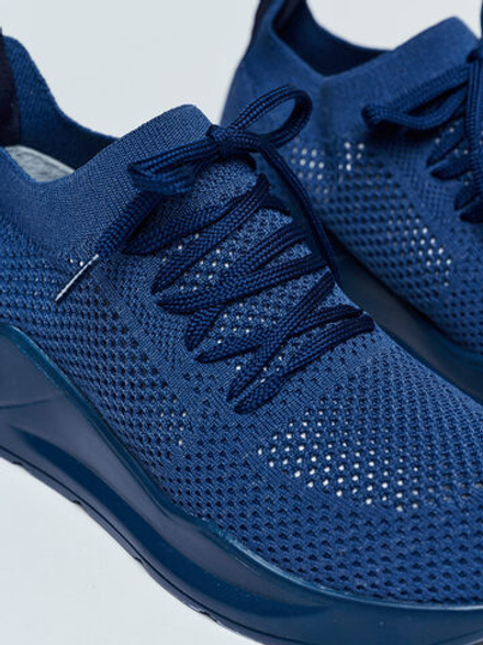 Кроссовки синие