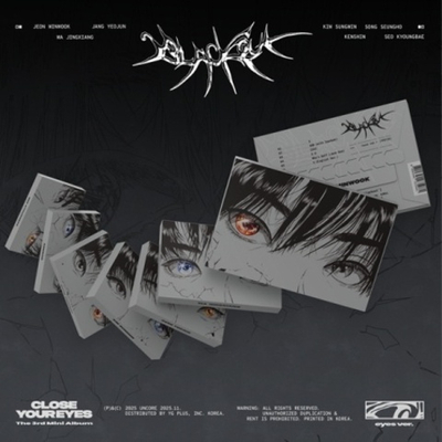 Альбом CLOSE YOUR EYES - BLACKOUT The 3rd Mini Album EYES RANDOM Version