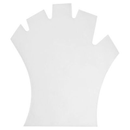 Перчатки митенки защитные для маникюра, 12 пар