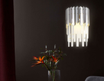 TR5288/2 CH/CL хром/прозрачный E14/2 max 40W 370*220*110