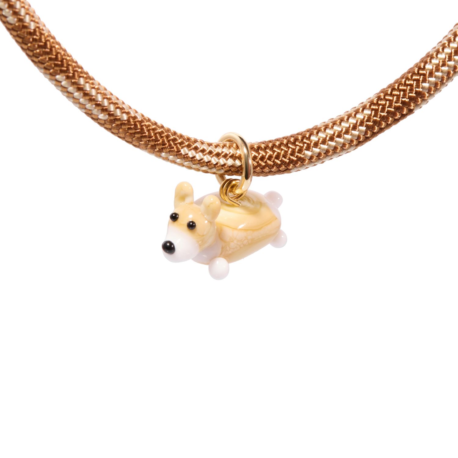 Колье Knitted Cutie Necklace - Corgi