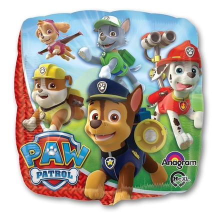 Шар Квадрат "Щенячий Патруль квадрат" 45 см