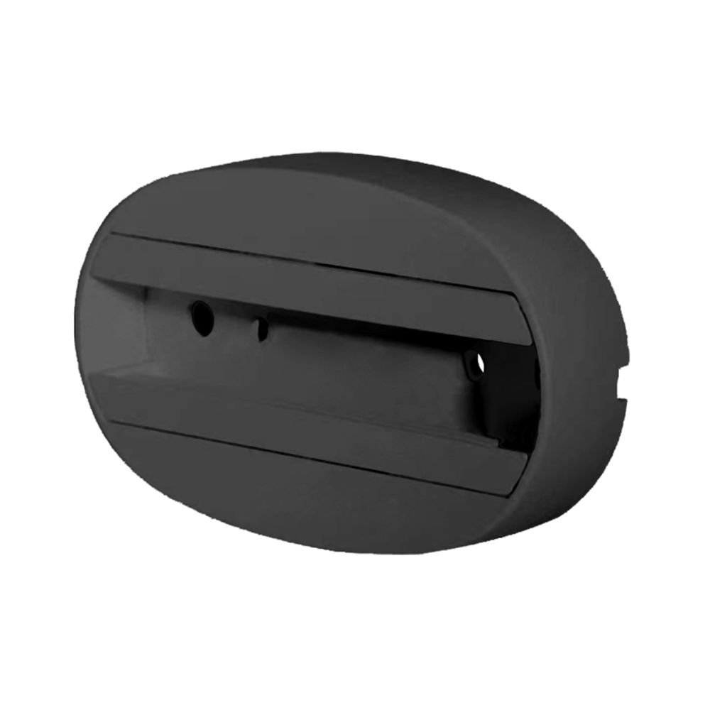 UBX-Q122 G81 BLACK 1 POLYBAG Чашка потолочного крепления. Однофазная. Черная. ТМ Volpe.
