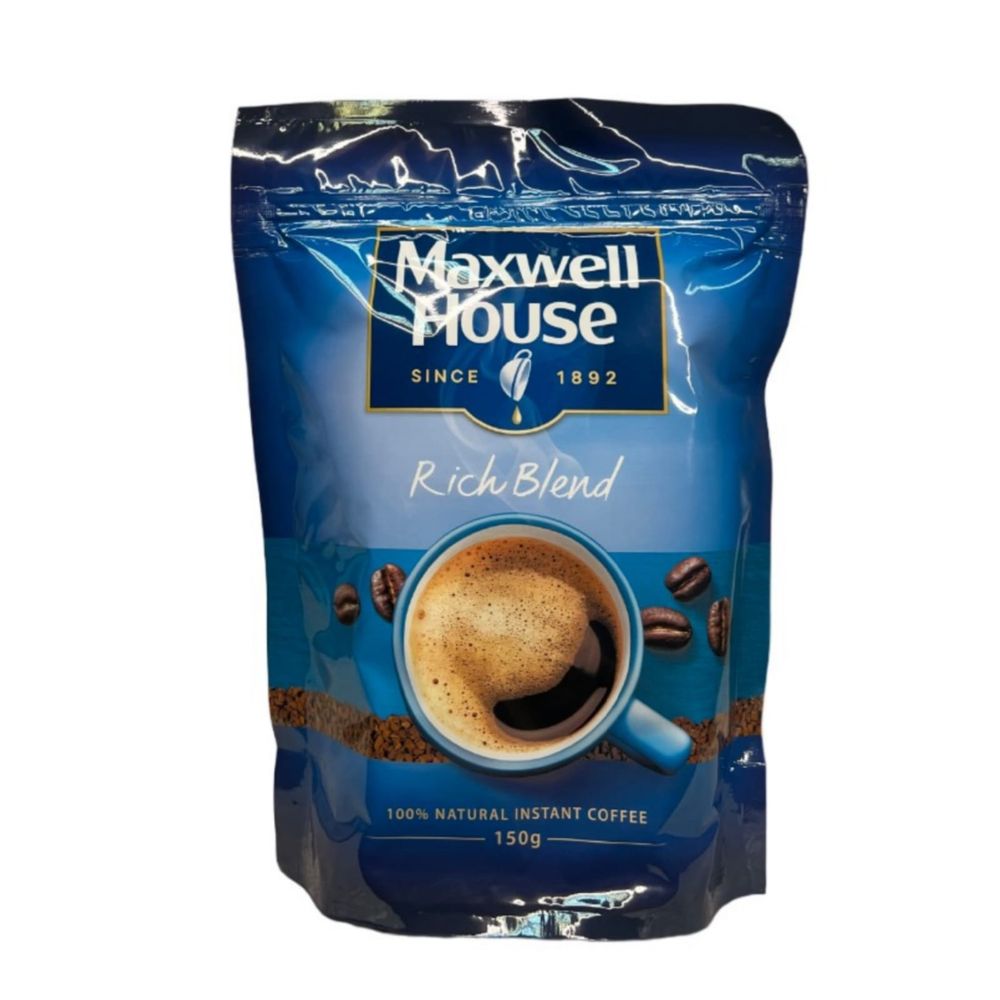Кофе растворимый Maxwell House Rich Blend пакет 150 г