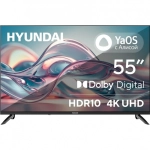 Телевизор Hyundai H-LED55BU7012 55" 4K Ultra HD LED Smart YaOS Frameless черный