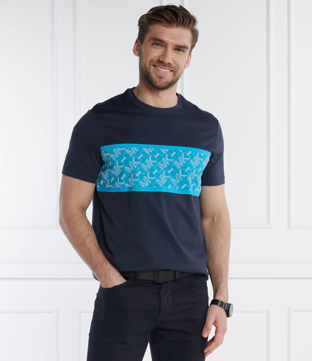 Футболка EMPIRE STRIPE Michael Kors - темно-синий(CS4523E1V2)