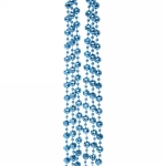 Бусы на ёлку 2м «Капельки», Сапфир