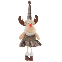 GAEM Изделие декоративное подвесное "Олень", L9 W5 H24 см, 2в.