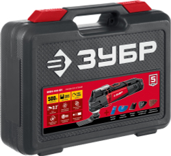 ЗУБР OQIS, 500 Вт, реноватор, кейс, набор насадок (МФИ-500 КН)