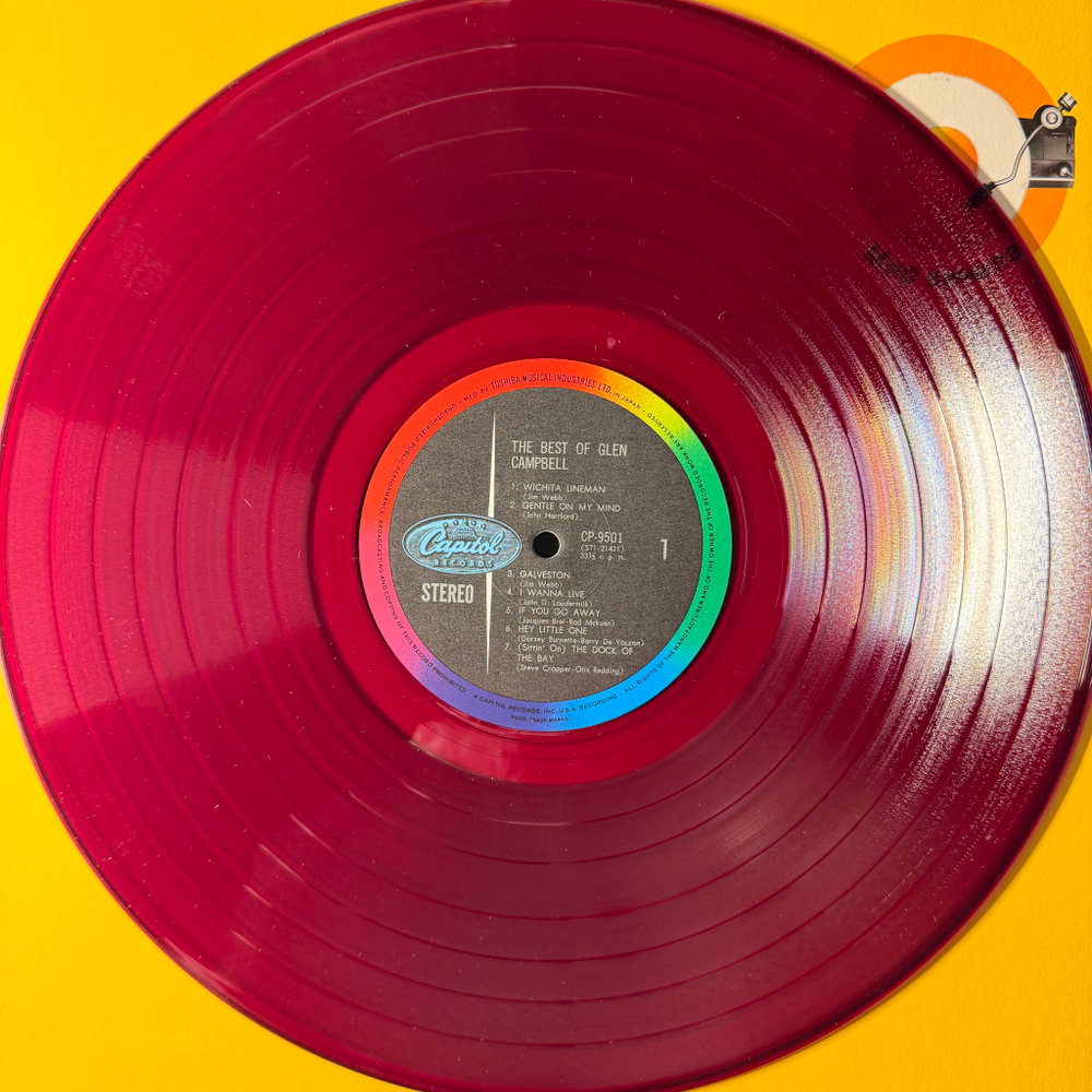 Glen Campbell – The Best Of Glen Campbell (Япония) Red