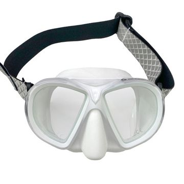 Маска Scorpena M3 с двумя ремешками белая