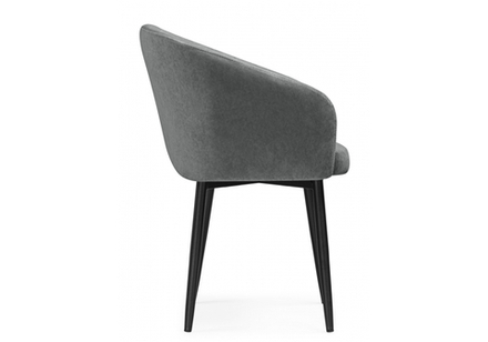 Стул на металлокаркасе Woodville Моншау marseille 11 данс, черный, ножки черные