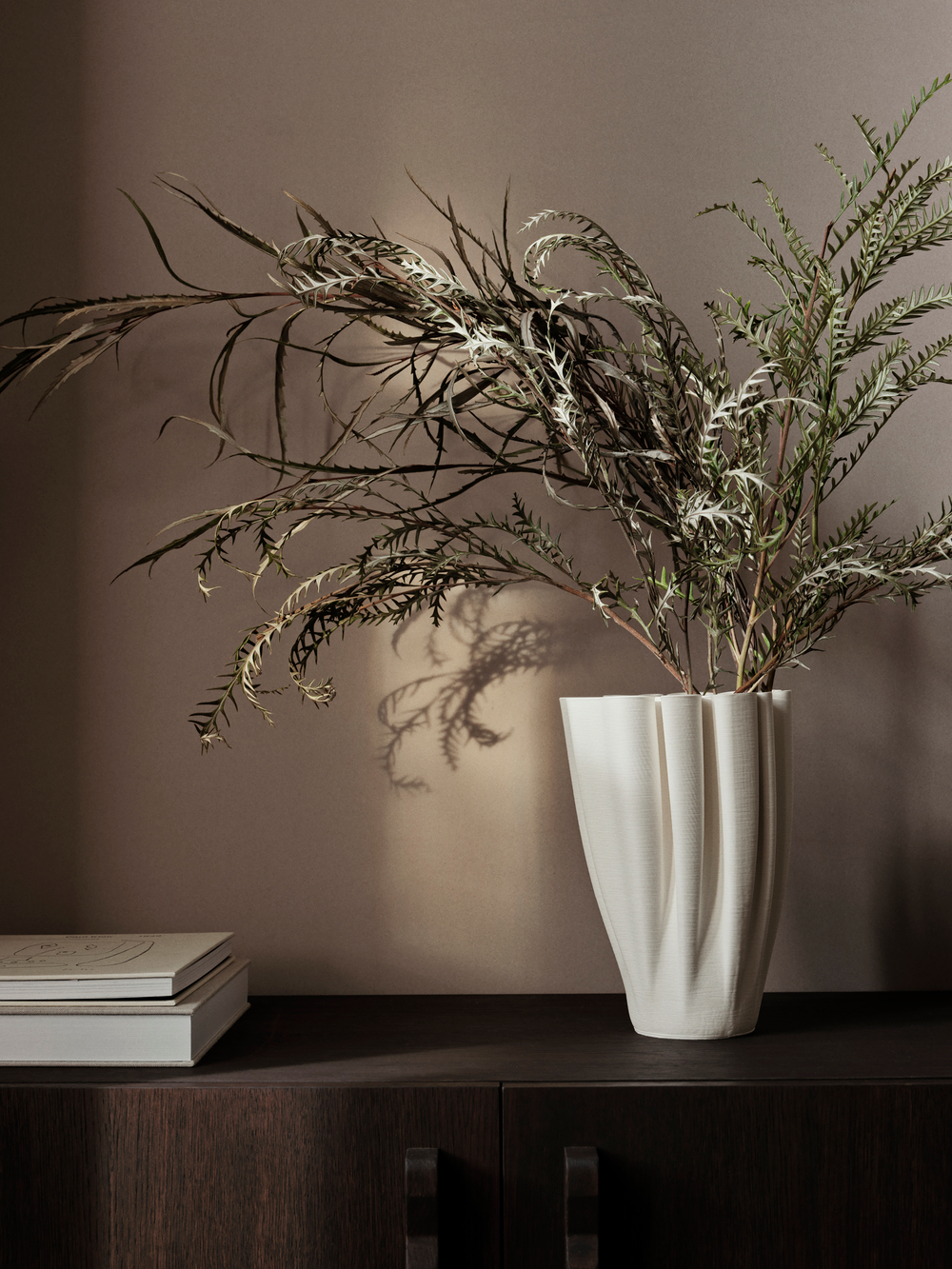 Ваза Ferm Living Dedali Vase-Large-Off White