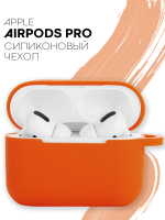 Чехол КАРТОФАН для Apple AirPods Pro (арт. AIRPRO-SLIM-SILICON-01-PEACH)