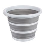 Ведро для уборки, складное, 10 л, полипропилен, термопластичная резина