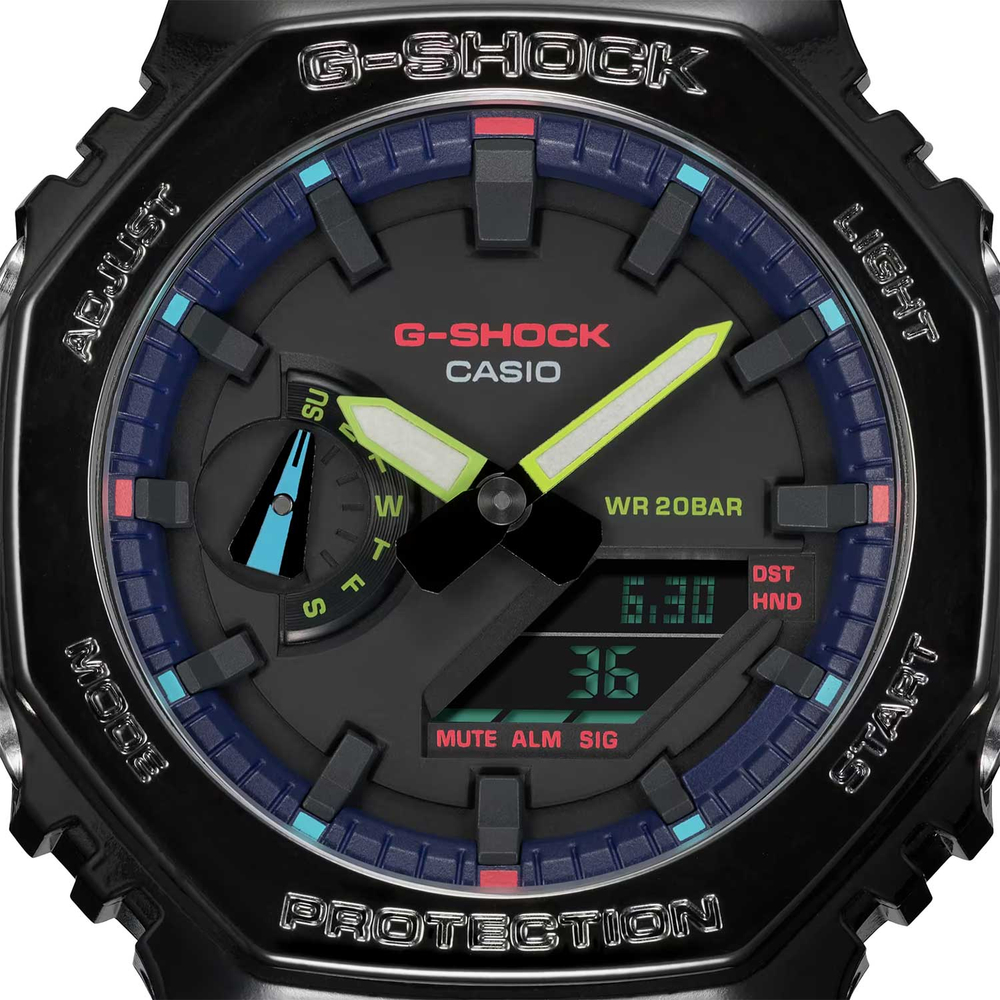 Часы Casio GA-2100RGB-1A