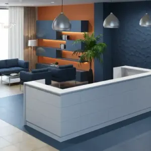 Стойка ресепшн Steel