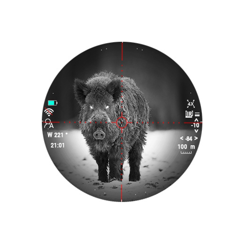 Цифровой прицел ночного видения Veber Rapid PD-S470CL (с дальномером)