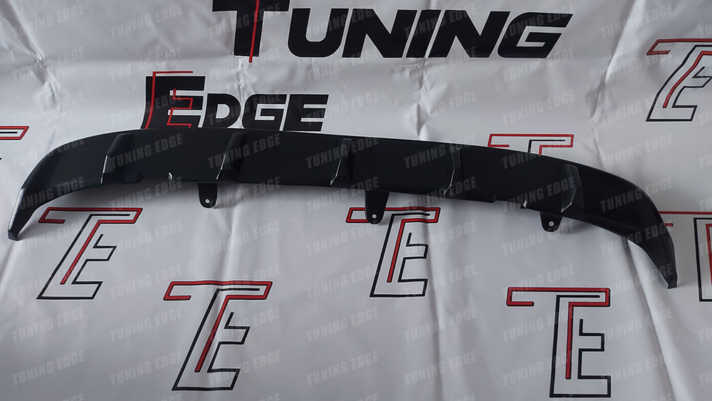 Диффузор заднего бампера VTS шагрень