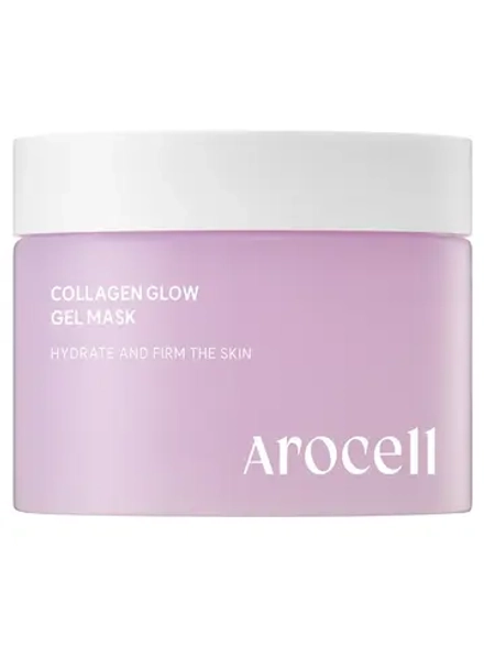 Arocell Коллагеновая гелевая маска со стволовыми клетками пиона для сияния кожи Collagen Glow Gel Mask 100 гр