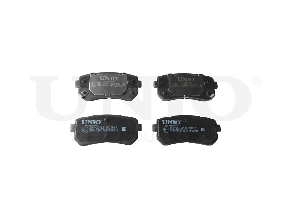 Колодки тормозные диск. задние UNIO BRP-20462