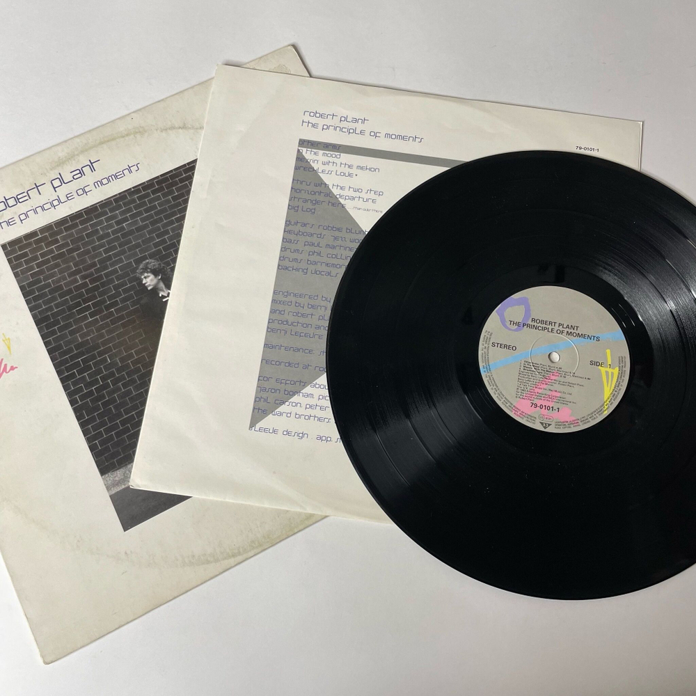 Винтажная виниловая пластинка LP Robert Plant The Principle Of Moments (Germany 1983)