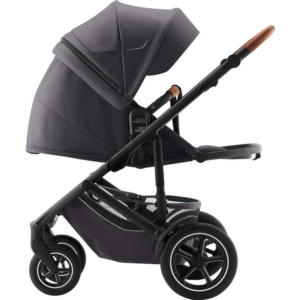 Коляска 3 в 1 Britax Roemer Smile 5Z и автокресло Baby-Safe PRO LUX Linen Grey Midnight Grey