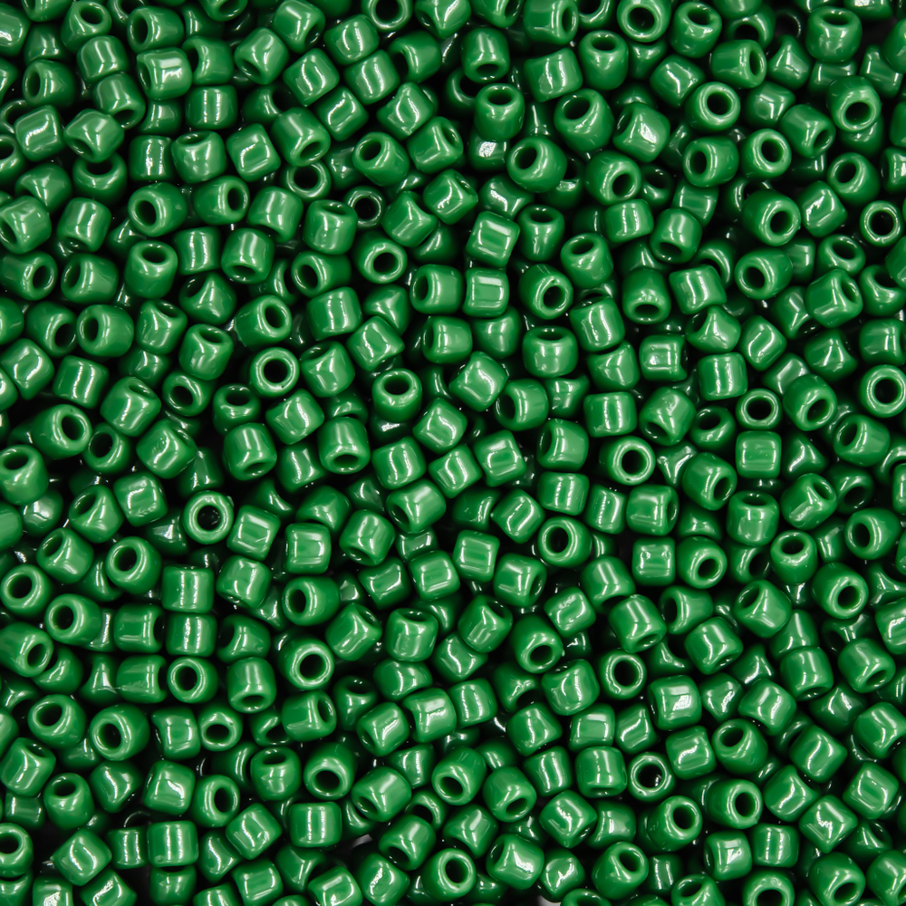 Японский бисер TOHO Round 11/0 (№47H), непрозрачный глянцевый