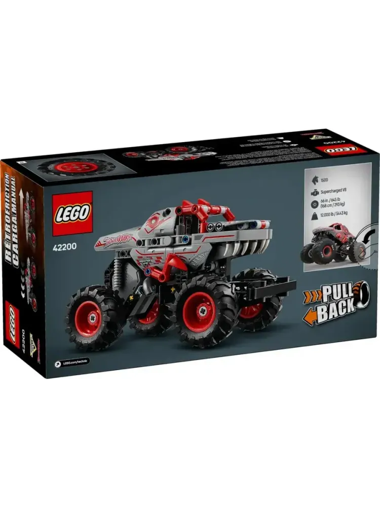 Конструктор машинка Technic 42200 Monster Jam ThunderROARu