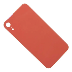 Задняя крышка для Apple iPhone Xr Коралловый (стекло, широкий вырез под камеру)