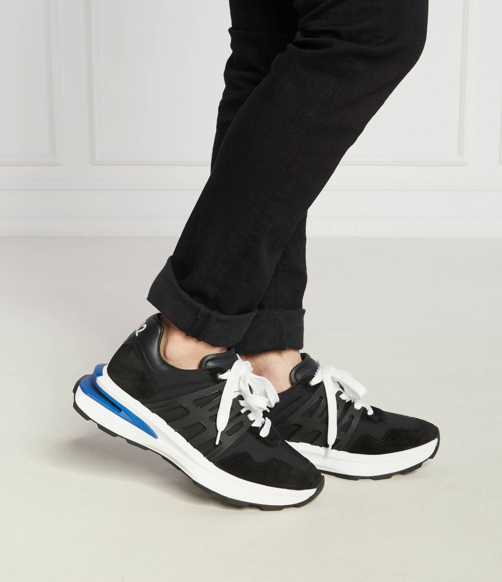 Кожаные кроссовки Dsquared2 - черный(SNM0296 01601681)