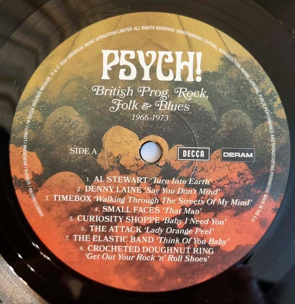 Сборник / Psych! British Prog, Rock, Folk & Blues 1966-1973 (2LP)