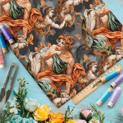 Ткань Барби фантазия на тему искусства