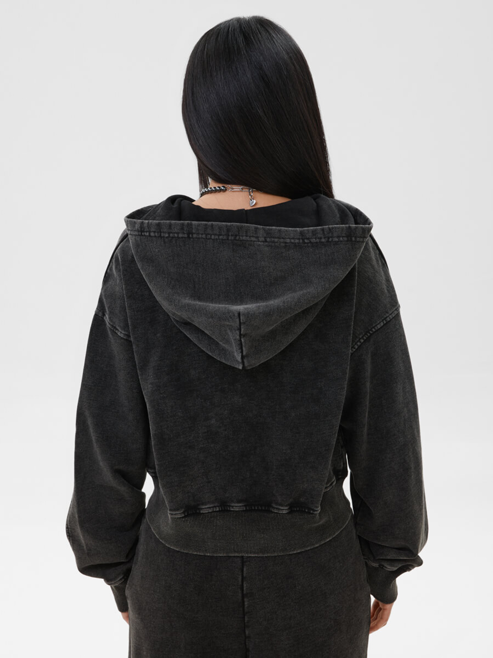 Washed zip FEELZ