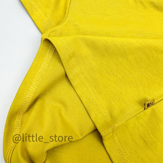 Комплект хлопковый с шортами, Горчица