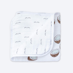 Муслиновое утеплённое одеяло Mjölk Кокосы