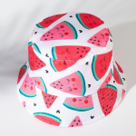 Панама детская "Арбуз" цвет белый/розовый, р-р 52 (MINAKU)