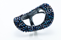 "Loop" кольцо в серебряном покрытии из коллекции "At sign" от Jenavi