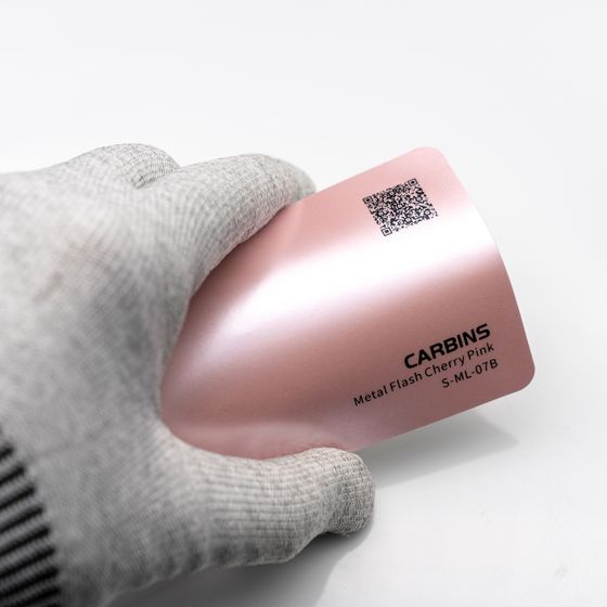 Веер образцов виниловой цветной пленки Carbins